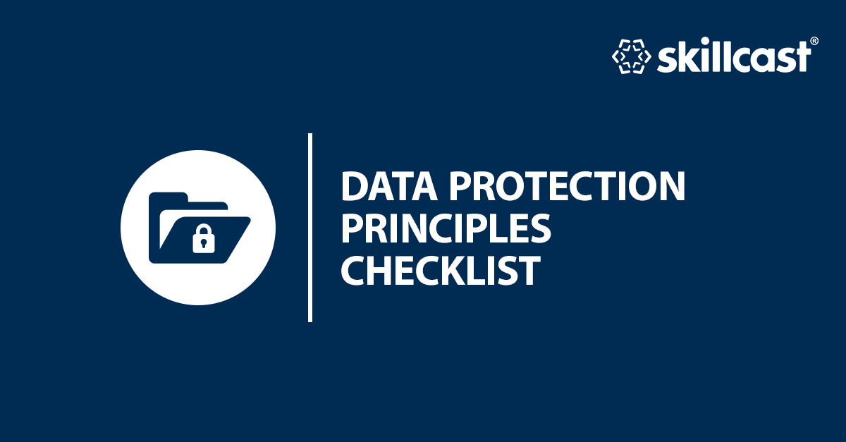 7 key principles of data protection